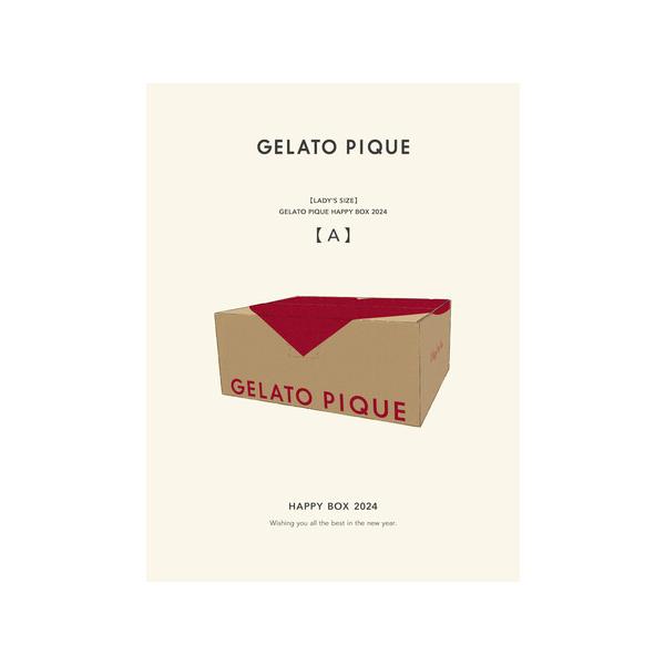 【新品未使用】　ジェラートピケ　ハッピーボックスA gelato pique 【新品】1週間以内発送 LADY'S SIZE】GELATO PIQUE