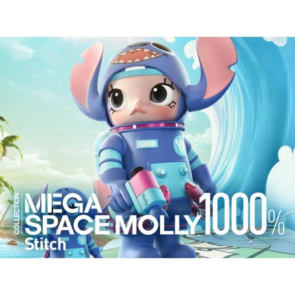 新品】【即納】MEGA コレクション 1000% SPACE MOLLY Stitch POP