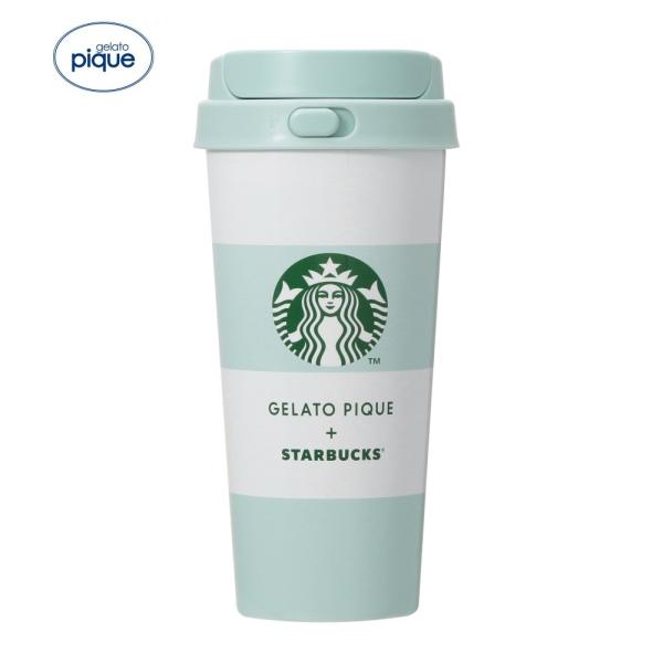 スターバックス gelato pique ステンレスボトル ミントグリーン gelato pique（ジェラートピケ） 【新品】1週間以内発送【ミント
