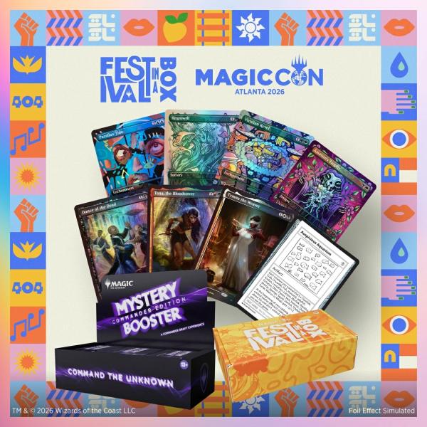 【新品】12月入荷次第発送予定　マジック：ザ・ギャザリング Secret Lair Festival in a Box: Atlanta 2026　Magic The Gathering