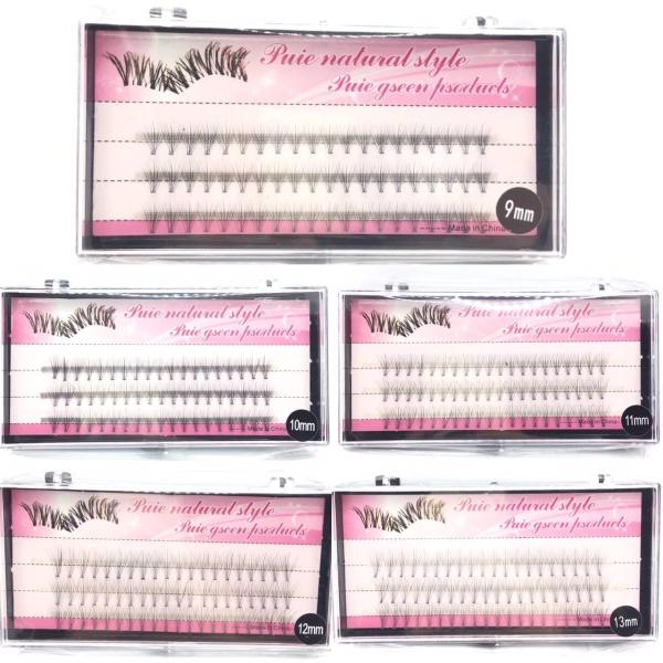 セルフ まつげエクステ マツエク！一番人気のCカール10本束太さ0.07mm9mm.10mm.11mm.12mm.13mmの中からお好みの長さをお選び下さい♪