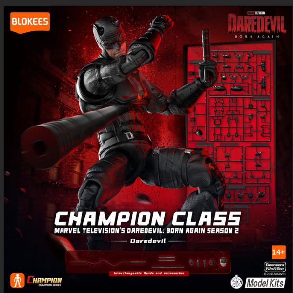 マーベル Blokees マーベル ヒーロー デアデビル Born Again S2 CC14 MARVEL プラスチックキット 組み立て式