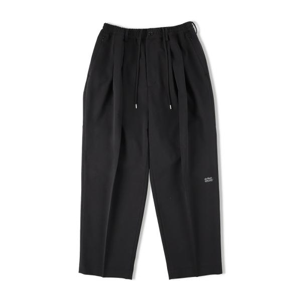 【MAGIC STICK(マジックスティック)】PL Wide Trousers by Wildthings (ワイドトラウザーパンツ) Black
