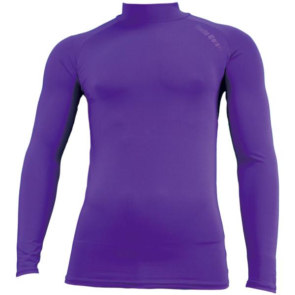 アールズコート EARLSCOURT ジュニア ハイネックインナーシャツ  ECJ01 011　サッカー　吸汗速乾に優れ、適度なフィット感で快適。ブランドロゴが同色プリントなので、どんなウェアにも合わせやすい。  爆買