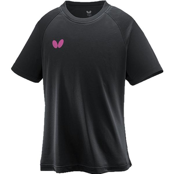 バタフライ Butterfly ウィンロゴ・Tシャツ2 男女兼用 トップス 半袖 WINLOGO 吸水速乾 伸縮 練習 トレーニング ウォームアップ 移動 チーム 部活 メンズ レディース  46420 912　卓球　ロゴがアクセントのシン...