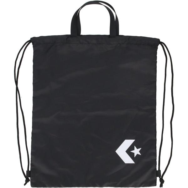 コンバース CONVERSE ナップサック  C2555093　コンバースのナップサック。体育館内や宿泊先からのちょっとした移動にも便利な巾着。  爆買