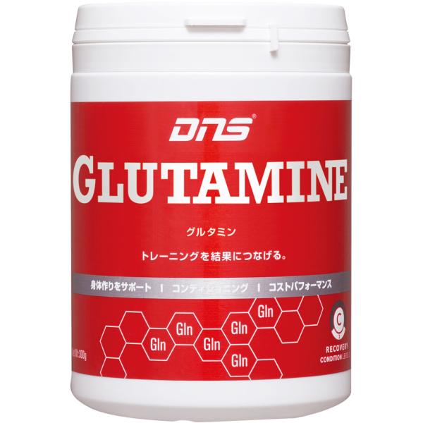ディーエヌエス DNS グルタミン 300g  60回分  サプリメント アミノ酸 トレーニング 筋トレ 運動 スポーツサプリ 練習後 部活 ジム 筋肉 リカバリー