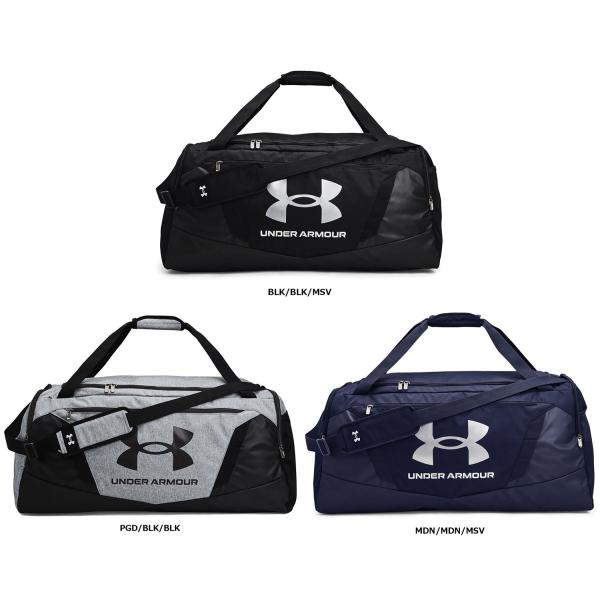 アンダーアーマー UNDER ARMOUR UA アンディナイアブル5.0 ダッフルバッグ Lサイズ メンズ レディース ボストンバッグ かばん 大容量 撥水 合宿 遠征 旅行 試合 大会 シューズ収納可  1369224　シューズ用コンパ...