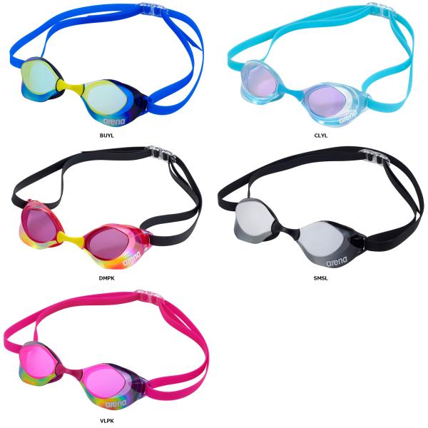 アリーナ arena アクアフォース スウィフトエース レーシングゴーグル WA 承認 スイムゴーグル メンズ レディース 水泳 競泳 水中メガネ スイム プール 部活 練習 大会  AGLO400M　スイミング　公式大会に出場するために必...