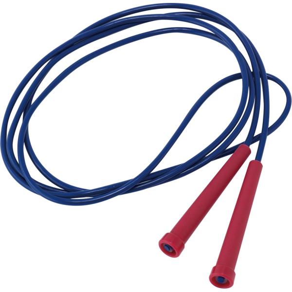 エバニュー Evernew トビナワ27 学校体育 縄跳び ロープ ジャンプ レクリエーション ねじれにくい 回しやすい 長さ270cm固定 長さ調節不可 EKD347　グリップの中でロープが回るため、ねじれ難く回しやすくなっています。細身...