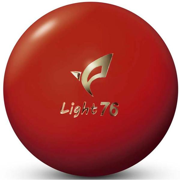 ハタチ HATACHI ライト76  BH3412 62　芝に強い約76gの軽量ボール。従来のライトボールから素材を見直し反発性能が約2.8向上。従来の中空ボールより慣性モーメントが約18小さく、転がり過ぎずにトマリやすい設計で距離が合わせ...