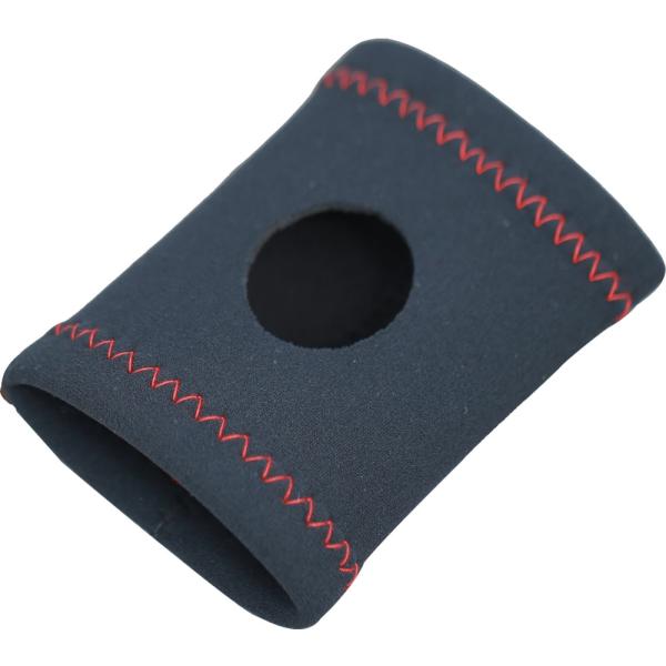 HEALTH　POINT ヘルスポイント ランニングウォッチ用 リストガード 1709 ブラック×レッド　寒さからしっかりガード！適度な締め心地で時計を安定させる！心拍計測ベルトなしで心拍を計測出来るランニングウォッチは、手軽にランニング時...