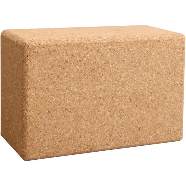 ハタ HATAS ヨガブロック コルク ラージ 1個 器具 エクササイズ トレーニング ヨガ ピラティス ストレッチ リラックス バランス運動 宅トレ  YKC469　地球に優しいコルク素材の心地良い手触り。しっかりとした固さと重さでポーズ...