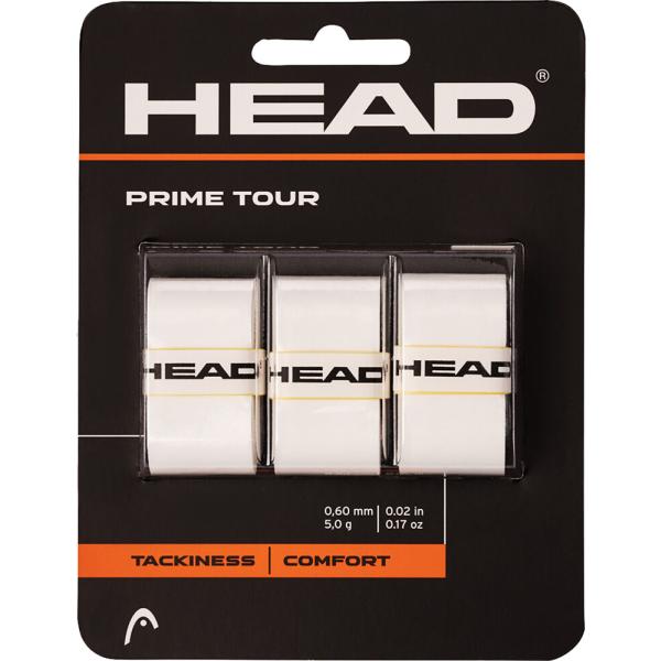 ヘッド HEAD グリップテープ オーバーグリップ プライムツアー シングルパック 3本入り PRIME TOUR 3P OVERGRIP    285621 WH　テニス　プレーヤーが求めるフィット感や吸汗性を実現する、日本製素材を使用し...