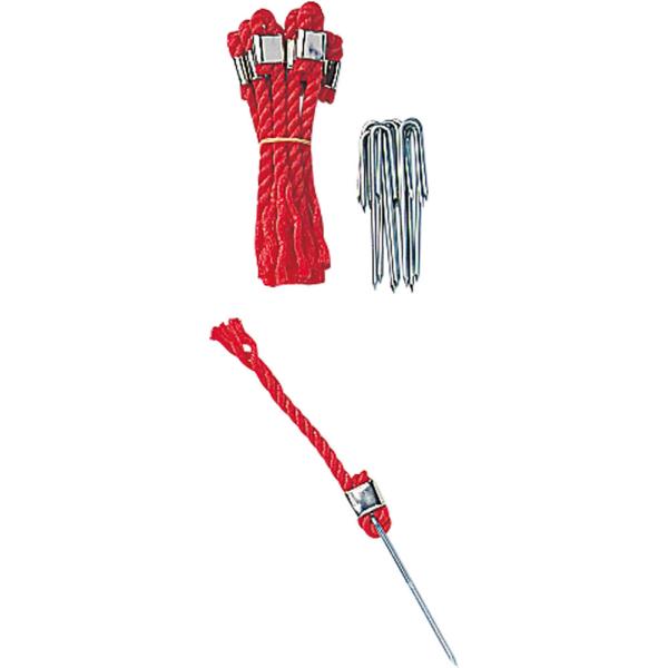 カネヤ KANEYA ポイントマーカーDX K-2287 学校体育器具 学校備品 器具 学校 体育 目印 幼稚園 保育園 保育所 備品 運動 運動会  K2287 RD　視認性に優れる太ロープタイプ  爆買