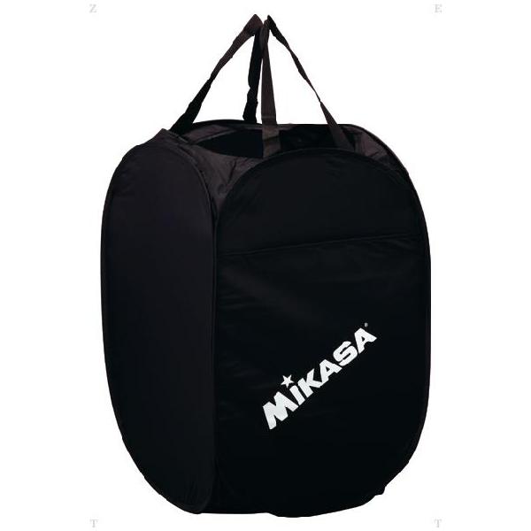 ミカサ MIKASA ワンタッチケース 学校 体育 授業 クラブ 部活 ケース コンパクト 遠征 合宿 持ち運び便利  BA5 BK　折りたたんだらコンパクトになるワンタッチケースです。試合や遠征などの携行に便利です。  爆買