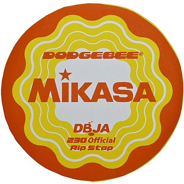 ミカサ MIKASA ドッヂビー公式ゲームディスク オレンジ×ホワイト 日本ドッヂビー協会認定 ウレタン素材 大人 子ども 子供 こども 練習 部活 クラブ活動 レクリエーション  DBJA230OW　日本ドッヂビー協会の主催する大会は、全...
