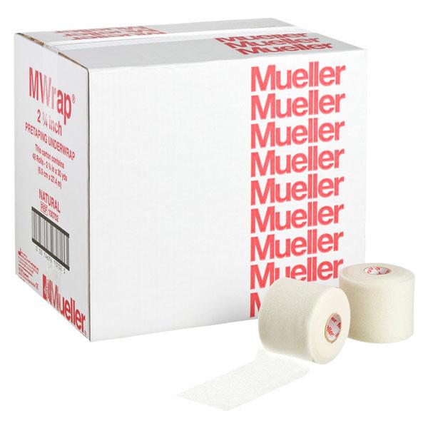 ミューラー MUELLER アンダーラップ Mラップカラー 70mm ベージュ 48個入り  130702 MUELLER（ミューラー） アンダーラップ Mラップカラー 70mm ベージュ