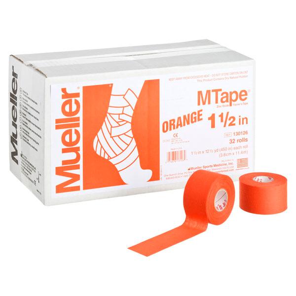 ミューラー MUELLER Mテープチームカラー オレンジ  130825 MUELLER（ミューラー） MUELLER Mテープチームカラー オレンジ 130825