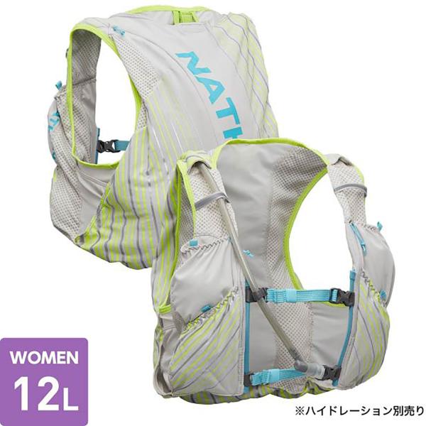 ネイサン NATHAN ウィメンズ ピナクル 12L JP グレイブルーXXS ハイドレーションバッグ レースベスト ザック リュック トレイル ランニング マラソン ナイトラン 夜間  NS40180JGB NATHAN（ネイサン） ウィメンズ ピナクル 12L JP グレイブルーXXS