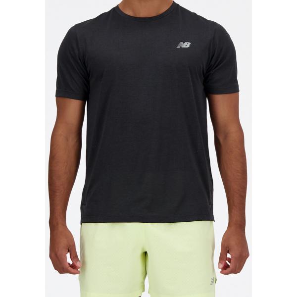ニューバランス New Balance Athletics ショートスリーブTシャツ メンズ ランニング 陸上 半袖 ポリエステル NB IceX スタンダードフィット トップス メッシュ