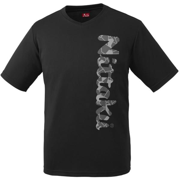 ニッタク Nittaku ビーロゴTシャツ2　卓球　ウエア　Tシャツ　男女兼用　ジュニア対応 NX2097 ブラック