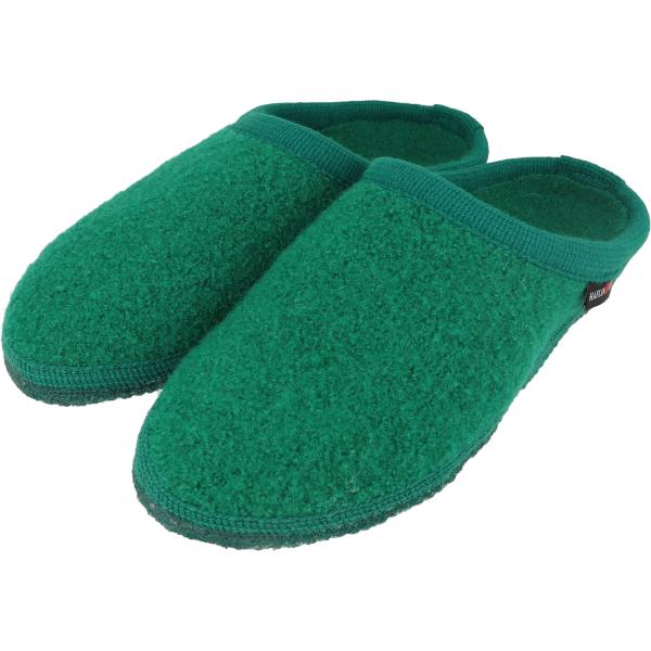 ハフリンガー HAFLINGER クヌート スマラグド メンズ レディース スリッポン スリッパ 室内 屋内 ルームシューズ フットウェア 部屋履き 冷え対策 防寒 履き心地 冷え性 在宅ワーク  HL61109121 HAFLINGER（ハフリンガー） クヌート スマラグド メンズ レディース