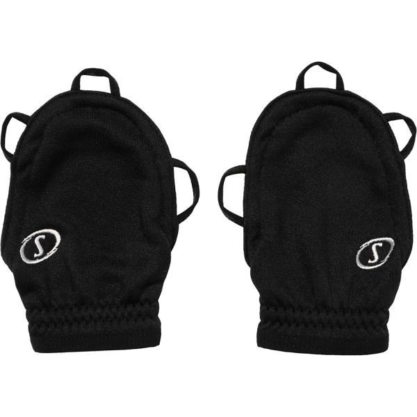 スポルディング SPALDING ハンドウォーマー ブラック×ホワイト S  42012BK　バスケット　内側に起毛素材を使用し、寒い季節のプレイ時に最適なハンドグローブ。手を温めることができます。  爆買