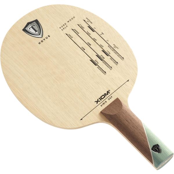 エクシオン XIOM アイギス AIGIS 守備用シェークラケット ST ストレート シェークハンド カット用 カットマン 安定 ソフト スロー スポーツ 部活 試合 体育  20603　卓球　【比類なき安心感のカットギア】安定したカット性...