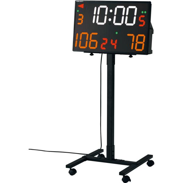 トーエイライト TOEI LIGHT 【メーカー直送品】 カウンター用スタンド スポーツタイマー スコアボード 学校 体育 授業 器具 施設 会場 球技 部活動 クラブ サークル チーム スクール  B4116　デジタルカウンター用キャスタ...