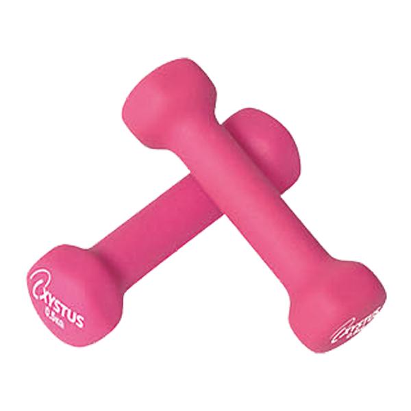 TOEI LIGHT トーエイライト ラバーコートダンベル0.5 ピンク