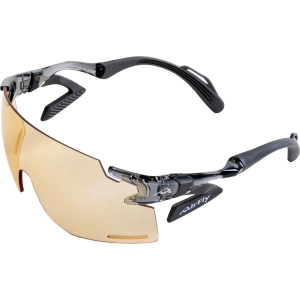 エアフライ Airfly エアフライ Air Fly AF-301 C-34 ID 50 スポーツサングラス メンズ レディース ブルーライトカット フィット UVカット 熱中症対策  AF301C34ID　上下左右に幅広く、スピードスポー...