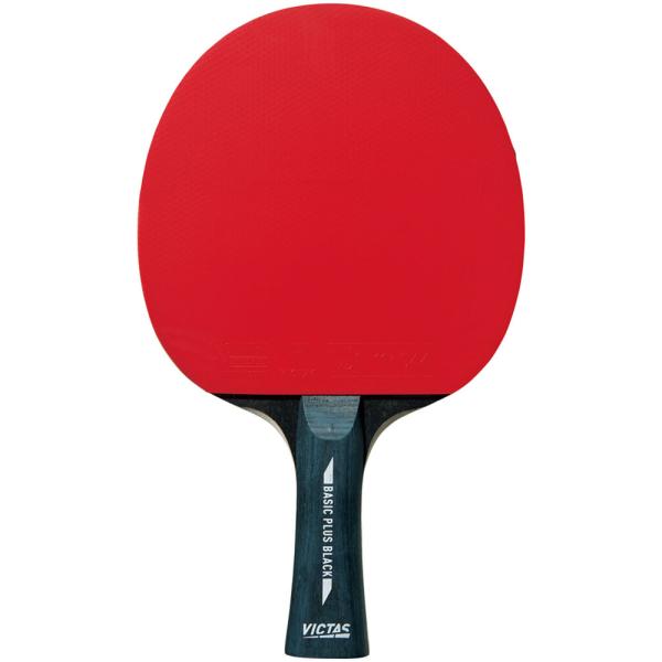 ヴィクタス VICTAS ベーシックプラス ブラック BASIC PLUS BLACK ラケット ラバー貼り レジャー  320050　卓球　VICTASのラバー貼りラケット。レジャーやホビー用におすすめ。※ラバーの貼り替えを前提とした商品...