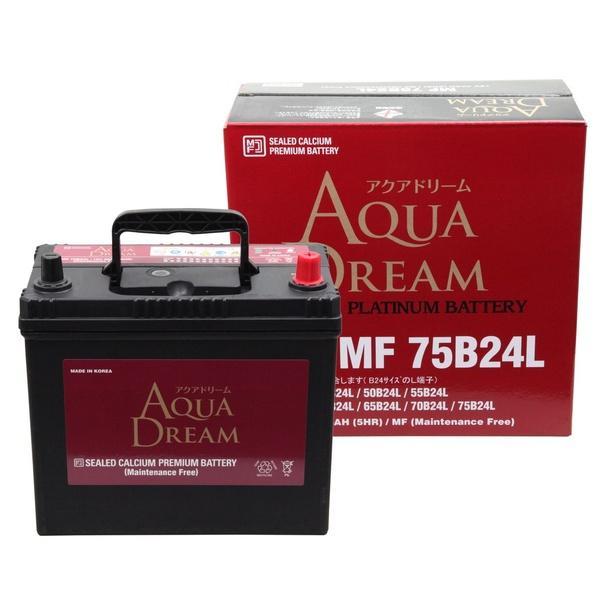 AQUA DREAM MF 75B24L バッテリー アクアドリーム AQUA DREAM AD-MF 75B24L 国産車用バッテリー MF