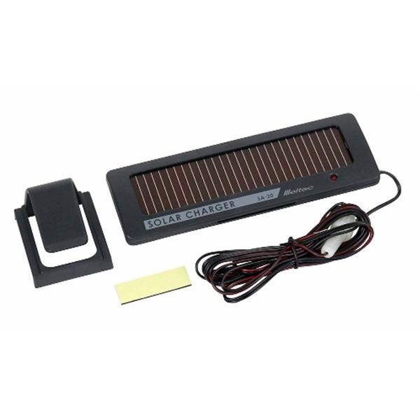 他サイト： 大自工業 Meltec SA-20 ソーラーチャージャー DC12V用 最大出力電流：25mAの商品画像