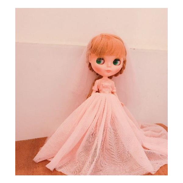 ドール・ブライス・Blythe・服[1/6Doll・ネオブライス用] ベール付き