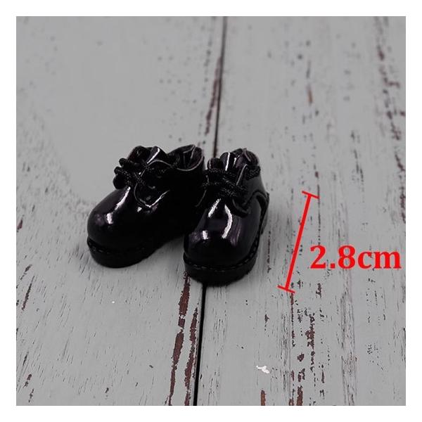 no.B990677・[1/6Doll・ネオブライス用]真珠光沢ラウンドトゥパンプス☆ネコポス可・サイズ：ネオブライス用・内容：靴1組※本品はお人形用です。※色物の長時間の着用はお控え下さい。※一部、ヒートカット使用の為、裏側の合皮部分に焦...