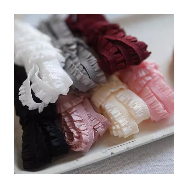 [ドール用手芸用品]フリルゴム/Z71幅：約1.3cm長さ:約90cm  ※伸びる素材の為、数センチ程度誤差が出る場合があります。それを踏まえての『約90cm』の表記とさせて頂いていますのでご了承下さい。※1部カラー商品画像準備中です。在庫...