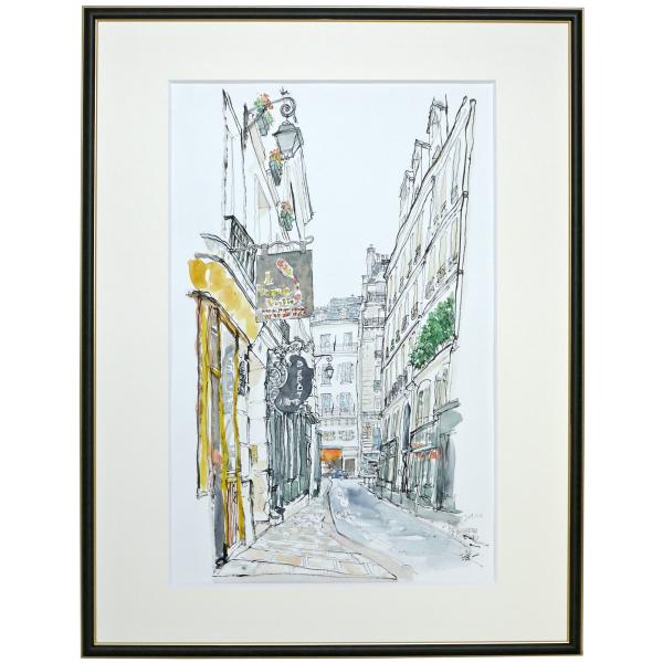 杉本好守　原画　フランス風景画 杉本好守 原画 フランス風景画 杉本好守 原画 フランス風景画