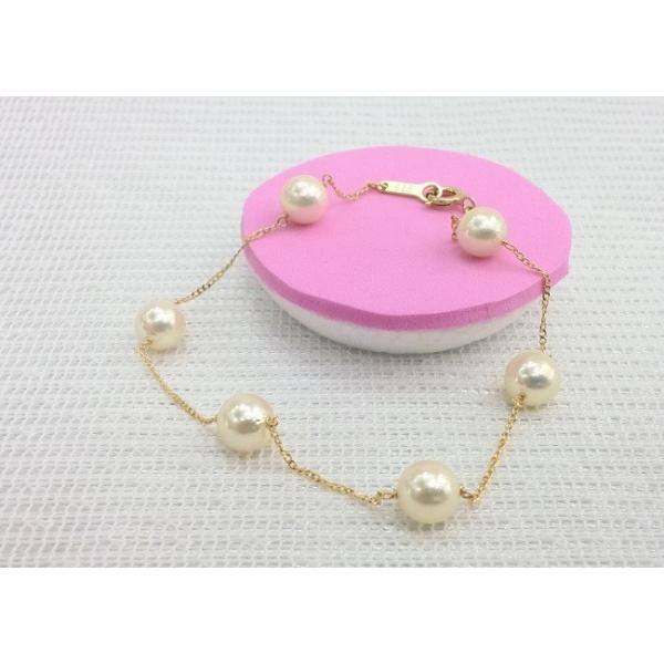 真珠ラウンドパールブレスレット 楽天市場】パール ブレスレット パールブレスレット