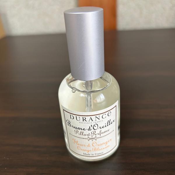 デュランス （DURANCE）  ピローミスト （オードトワレ）  【　オレンジブロッサム　】 50ml