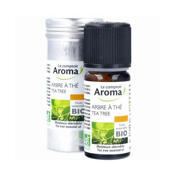ティーツリー10ml　フランス製　エッセンシャルオイル　アルミ缶入り