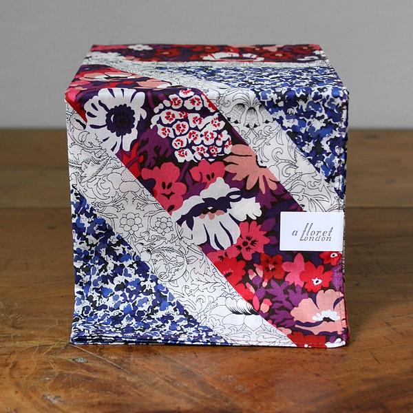 メール便対応可！FLORET LONDON フローレットロンドン / リバティプリント クロス ＜ユニオンジャック ネイビー＞