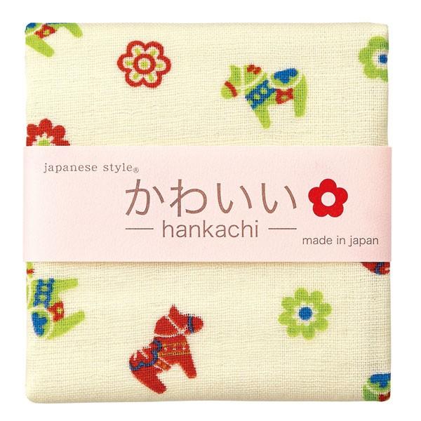 表ガーゼ・裏パイルの使いやすいタオル　japanese　style　＜モクバ　ハンカチ＞　約30×30cm