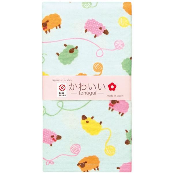表ガーゼ・裏パイルの使いやすいタオル　japanese　style　＜ふわふわメリー　てぬぐい＞　約34×90cm