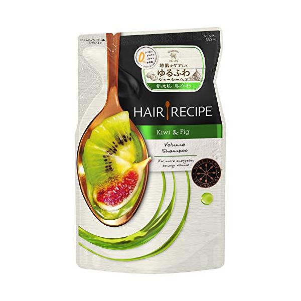 他サイト： ヘアレシピ シャンプー キウイ エンパワーボリュームレシピ 詰め替え 330mLの商品画像