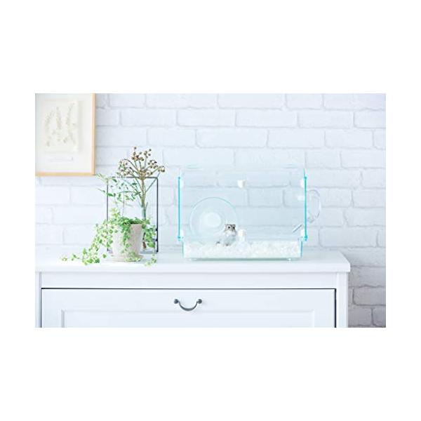 他サイト： ジェックス Harmony グラスハーモニー360プラス ガラス製クリアケージ ハムスター・小動物用 W36.8×D22.2×H26.2cmの商品画像