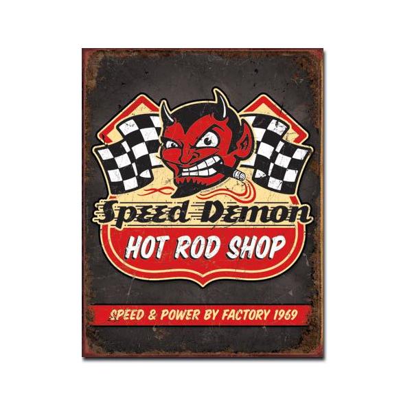 アメリカ雑貨 アメリカン雑貨 ブリキ看板 ティンサイン スピードデーモン デビル インテリア壁飾り 壁掛け Buyee Buyee 提供一站式最全面最專業現地yahoo Japan拍賣代bid代拍代購服務 Bot Online