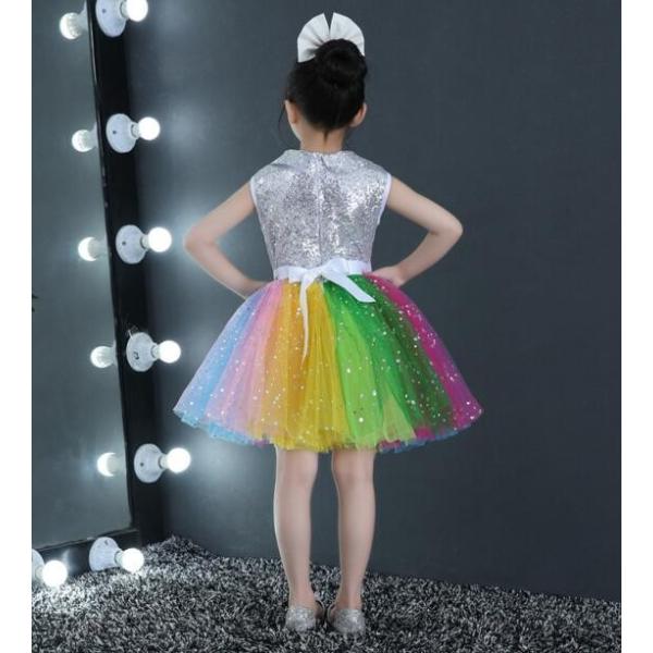 演出服 カラフル キッズドレス 女の子 スパンコール チュチュスカート チュール ワンピース 子供ダンス 現代ダンスウエア 演奏会 入園式 ステージ衣装 Buyee Buyee Japanese Proxy Service Buy From Japan Bot Online