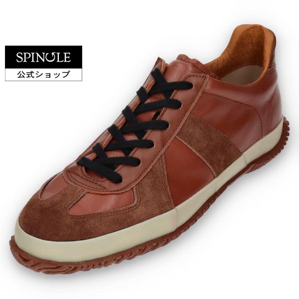 スピングル SPINGLE スニーカー SP-1047 レッドブラウン 151 SPINGLE（スピングル） SP-1047 Red Brown レッドブラウン メンズ